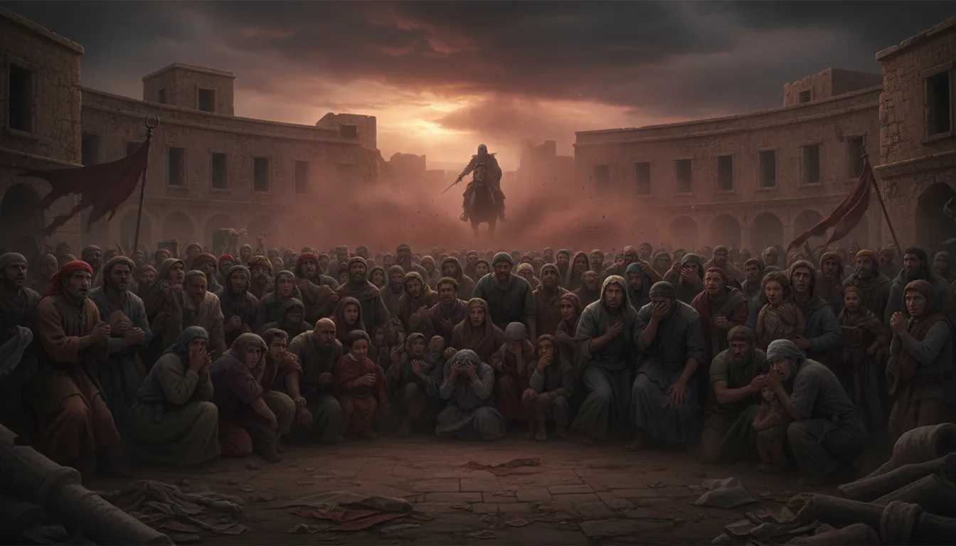 Antichrist 的插圖：A figure opposing Christ in Christian beliefs.