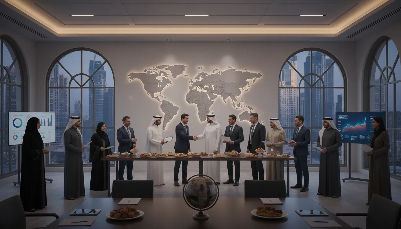 menaのイラスト：The Middle East and North Africa region.