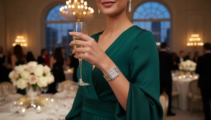 Illustration of cartier: A luxury jewelry brand known for elegance.