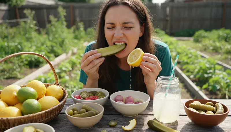 Illustration of sour tooth: A preference for sour flavors.