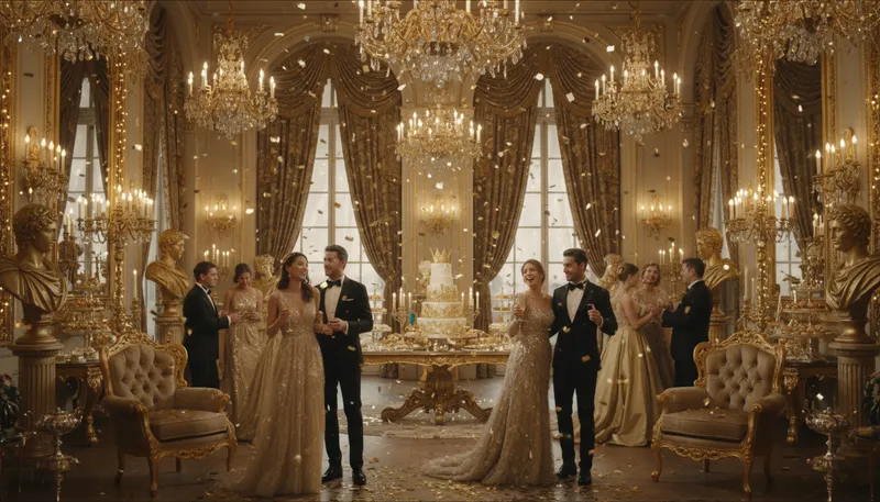 Illustration of royale: A grand or majestic style.
