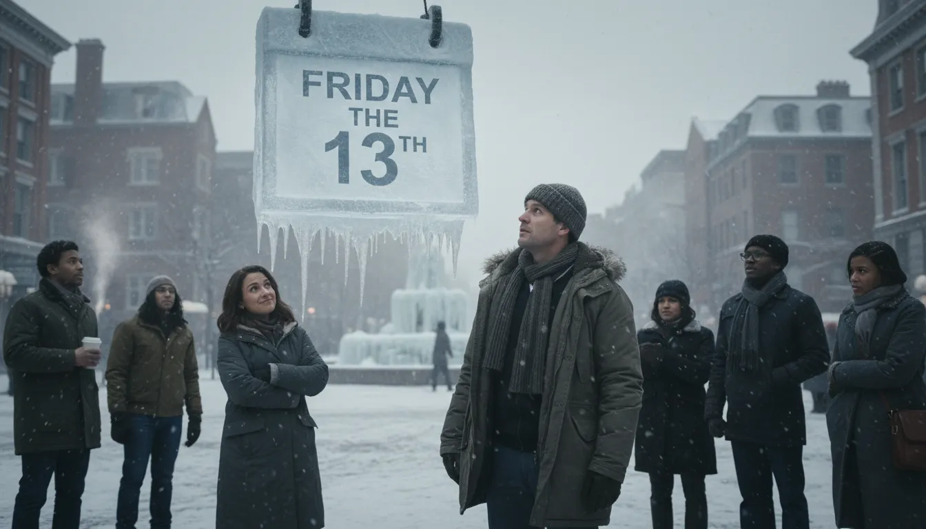 “that'll be the frosty Friday” kelimesinin çizimi: an event that is very unlikely to ever happen