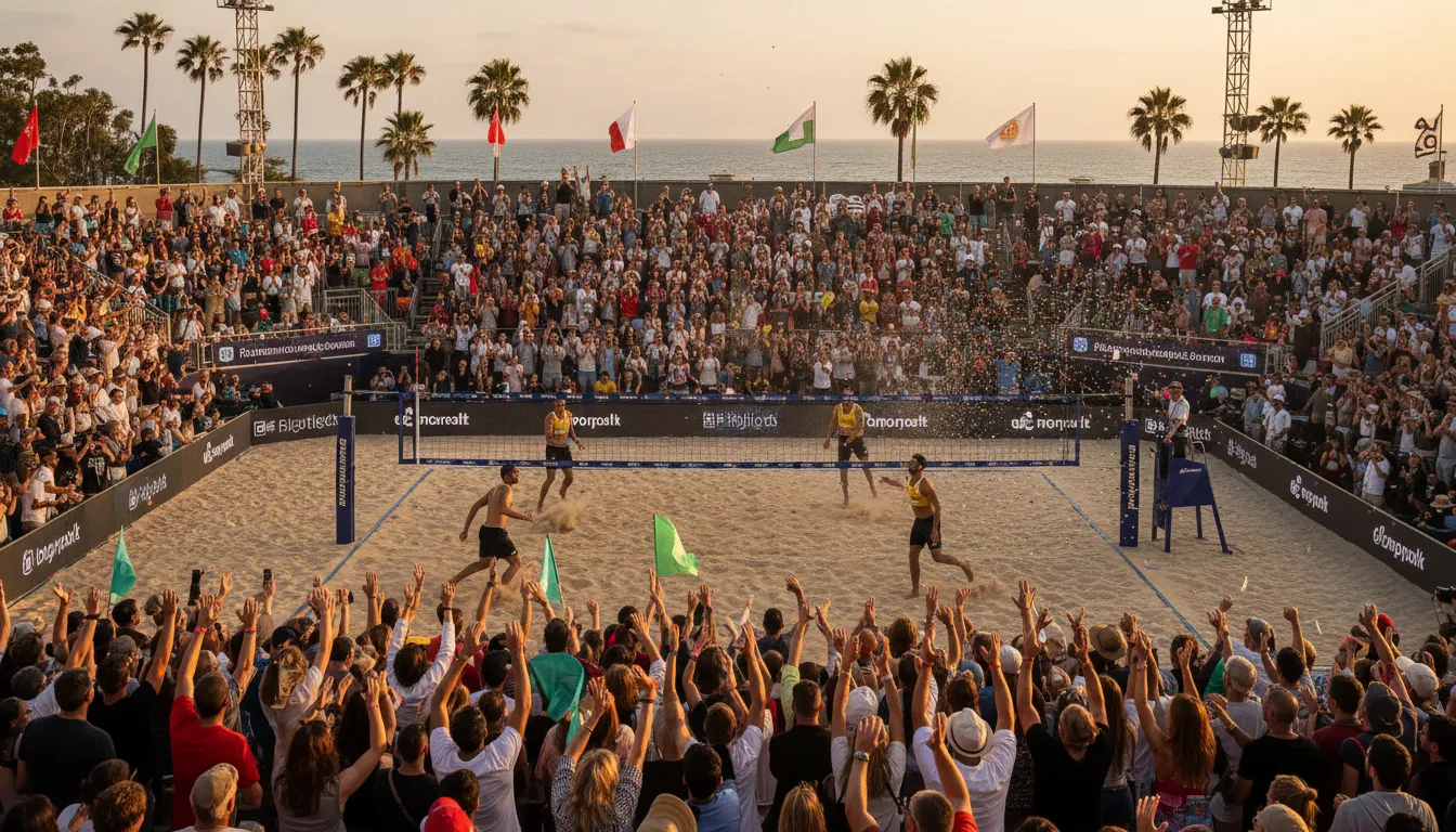 VB 的插图：abbreviation for volleyball, a team sport