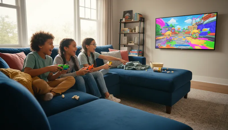 Illustration of splatoon: A team-based multiplayer video game.