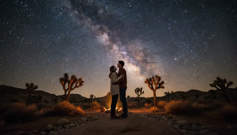 Illustration of written in the stars: destined to happen, according to fate or astrology.