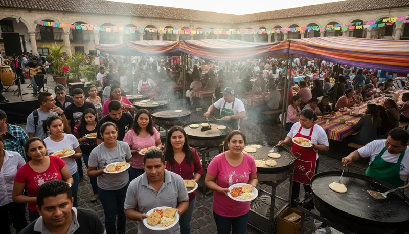 Illustration of salvadoran: Relating to El Salvador or its people.