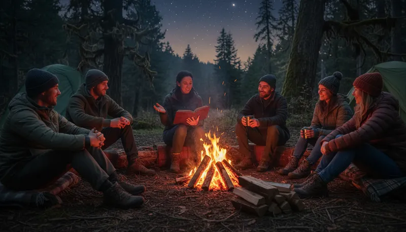 Illustration of fellowship: A community of people with shared interests or goals.