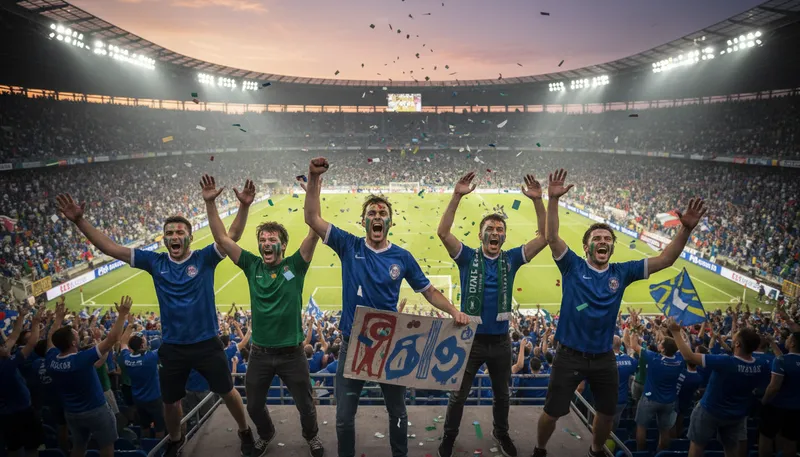 Illustration of fans are slans: enthusiasts who are overly devoted