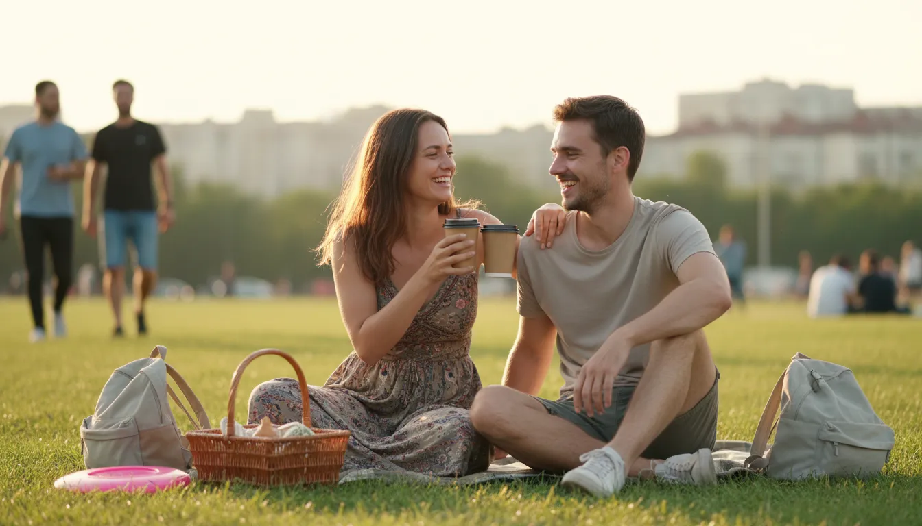 Ilustração de romo: a casual romantic relationship