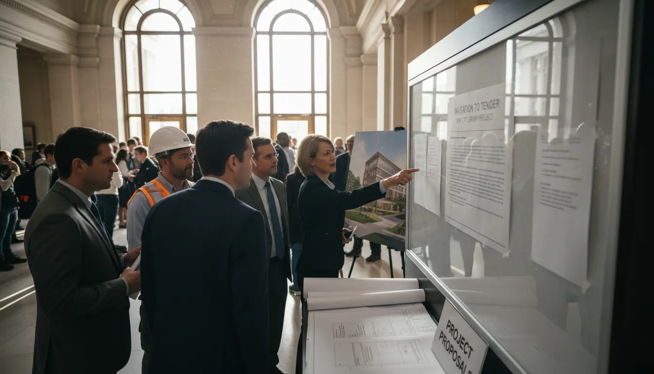 Ilustrasi ITT: a formal request for a project bid
