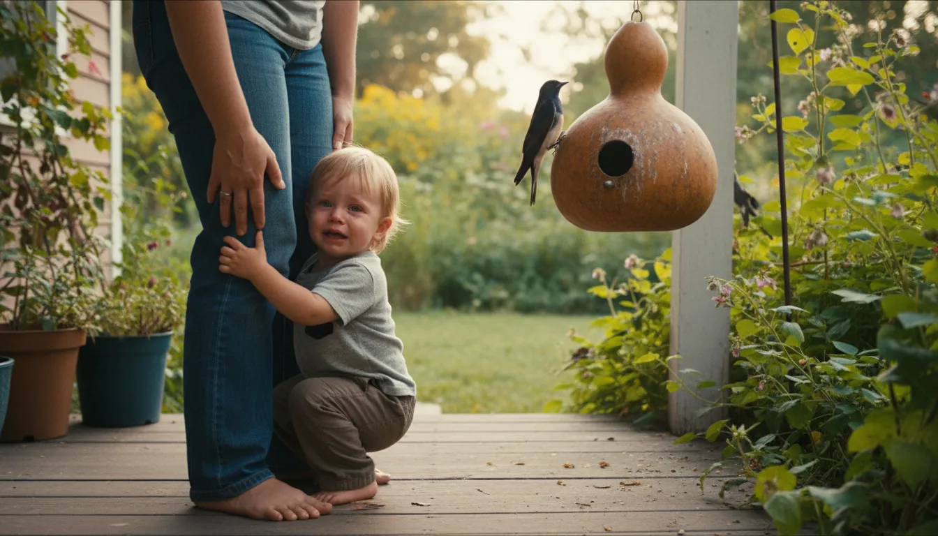 like a martin to its gourd 일러스트: Strongly attached or drawn to something.