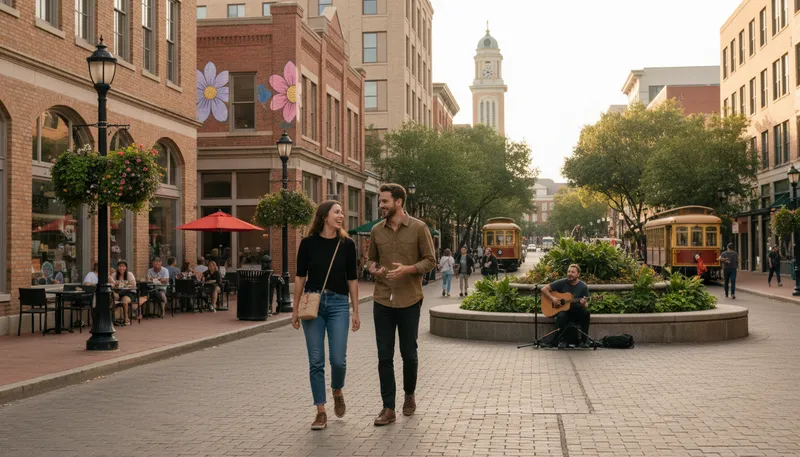 Illustration of gainesville: A city in Florida known for its university.