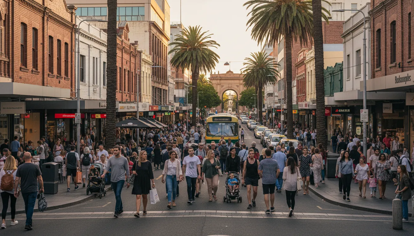 Bankstown 的插圖：A suburb in Sydney, Australia.