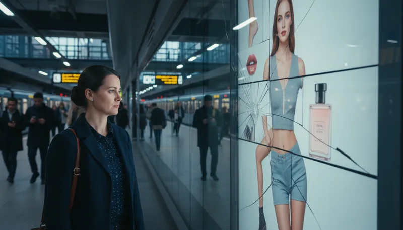 Illustration of objectification: Treating a person as an object, not a person.