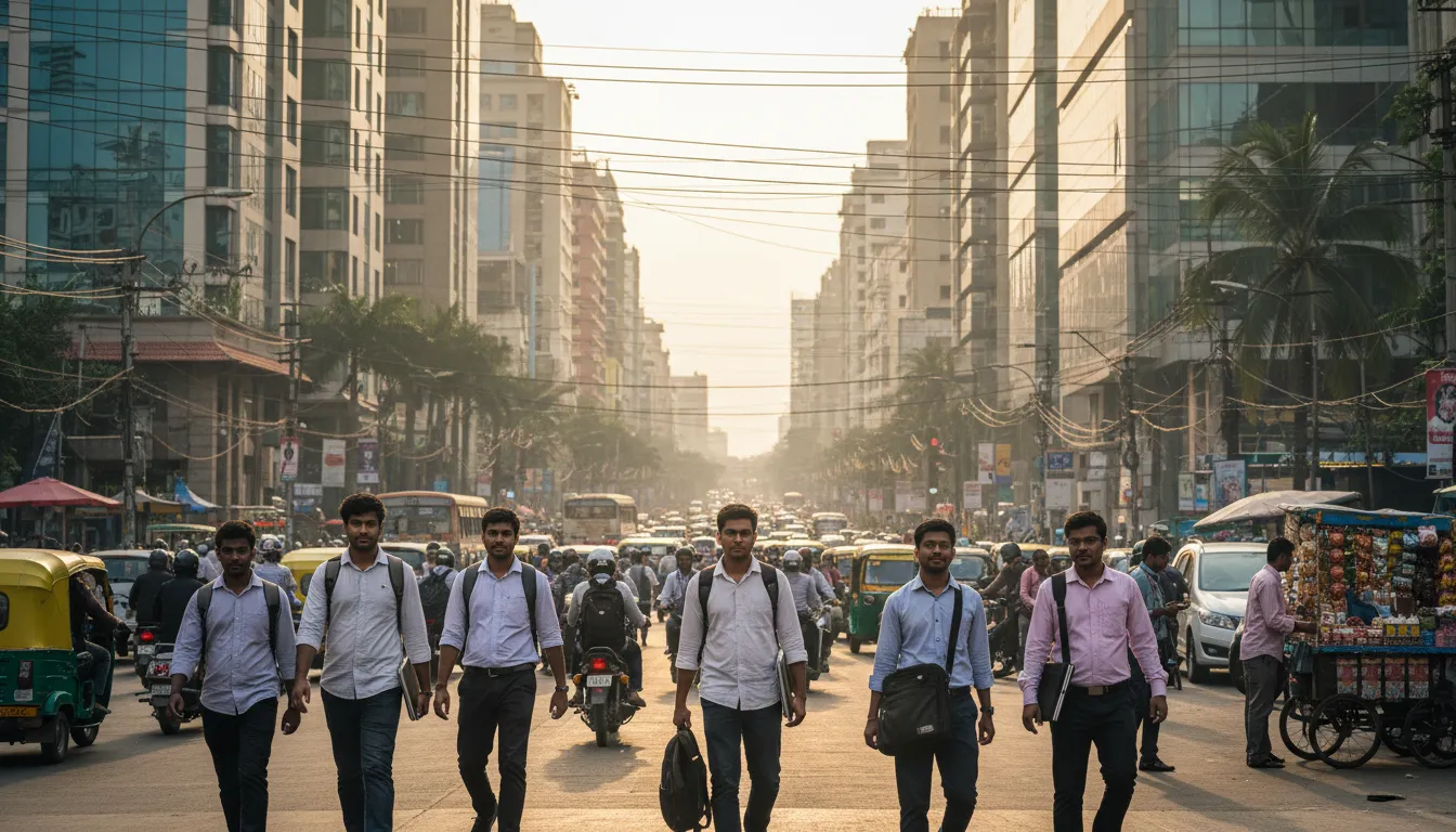 Bangalore का चित्र: A major city in India known for technology.
