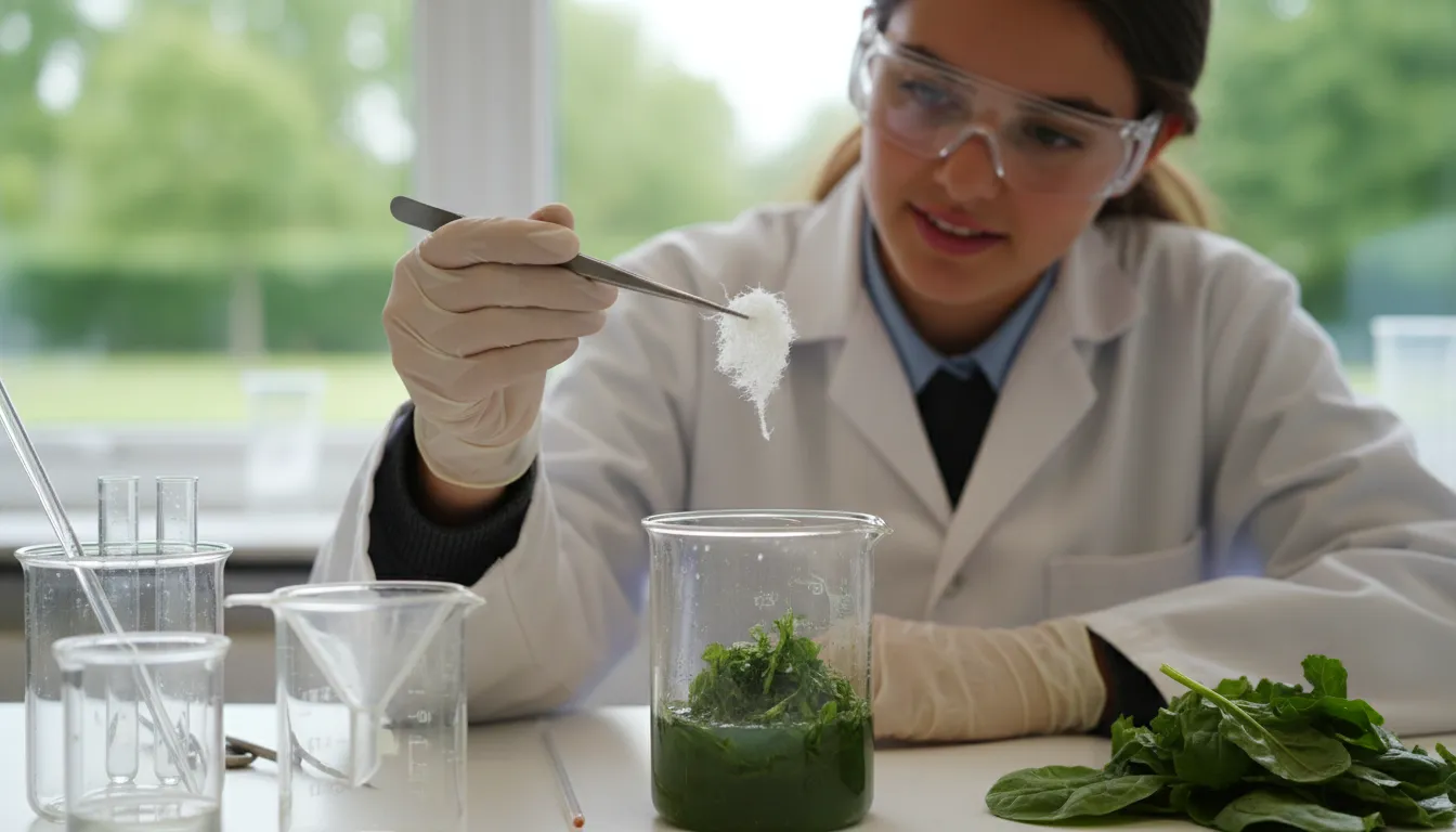 cellulose 的插圖：A substance found in plant cell walls.