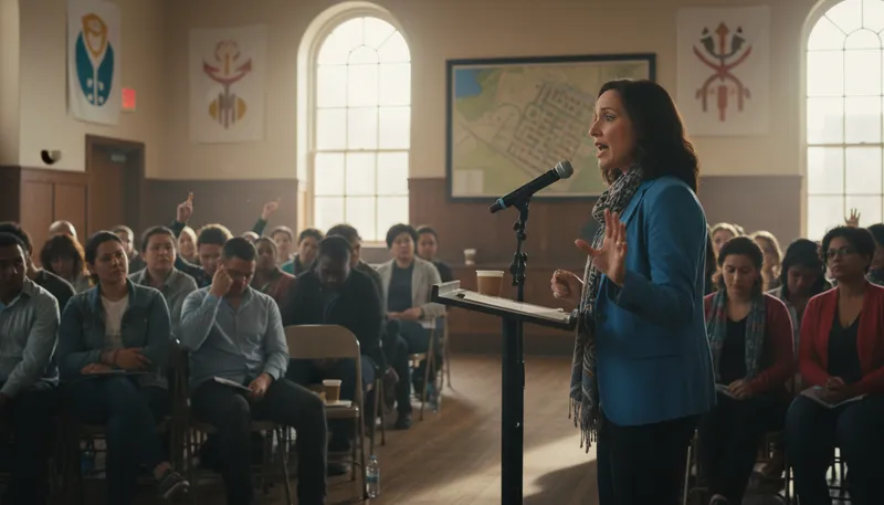 Illustration of representative: a person chosen to act for others.