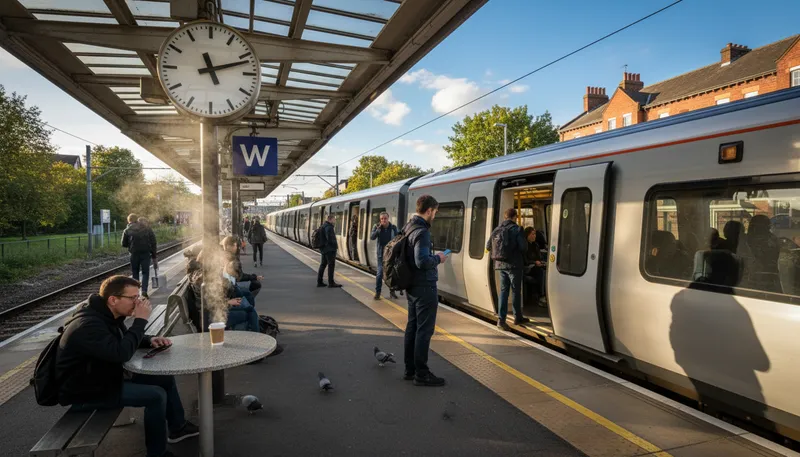Illustration of woking: A town in Surrey, England.