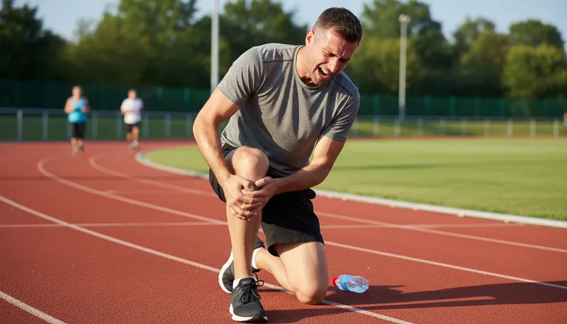 Illustration of charley: muscle cramp