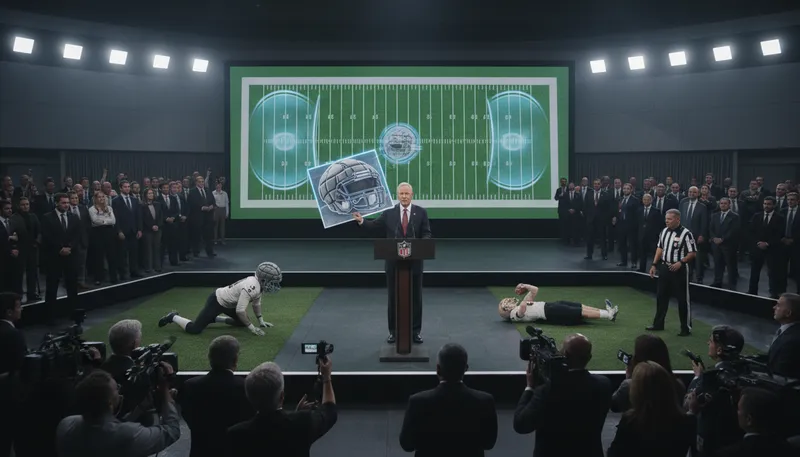 Illustration of goodell: A surname, notably associated with NFL leadership.