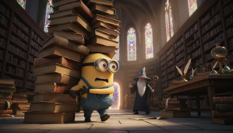 Illustration of minion: A loyal follower or servant.