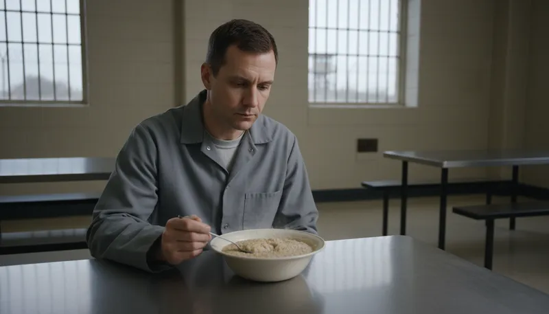 Illustration of do porridge: To serve a prison sentence.
