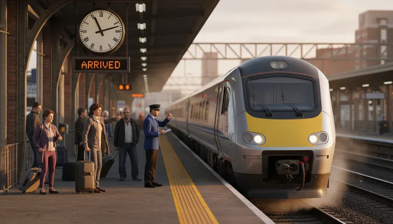 Illustration of mainline: The primary route or connection.