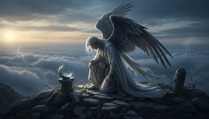 Illustration of son of the morning: a title often associated with Lucifer