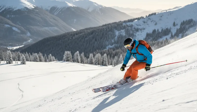 Illustration of downhill: Moving toward a lower place or condition.