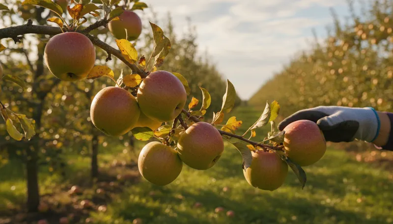 Illustration of ripen: To become fully developed and ready to eat.