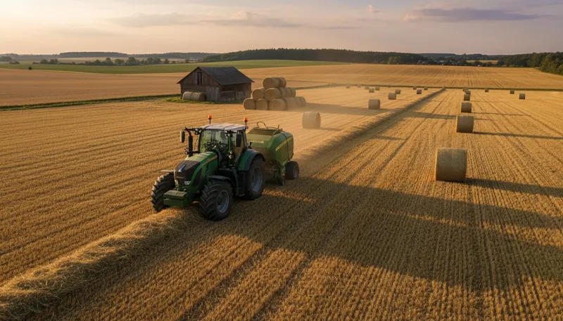 Illustration of bale up: Pack tightly into bales.