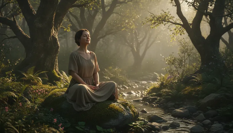 Illustration of inner: relating to the mind or spirit