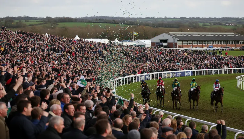 Illustration of cheltenham: A town known for its horse racing events.