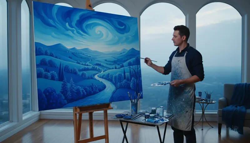 Illustration of monochromatic: Consisting of one color or shades of one color.