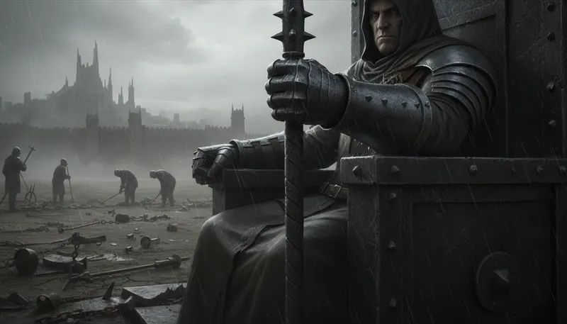 Illustration of tyrant: a ruler who uses power oppressively