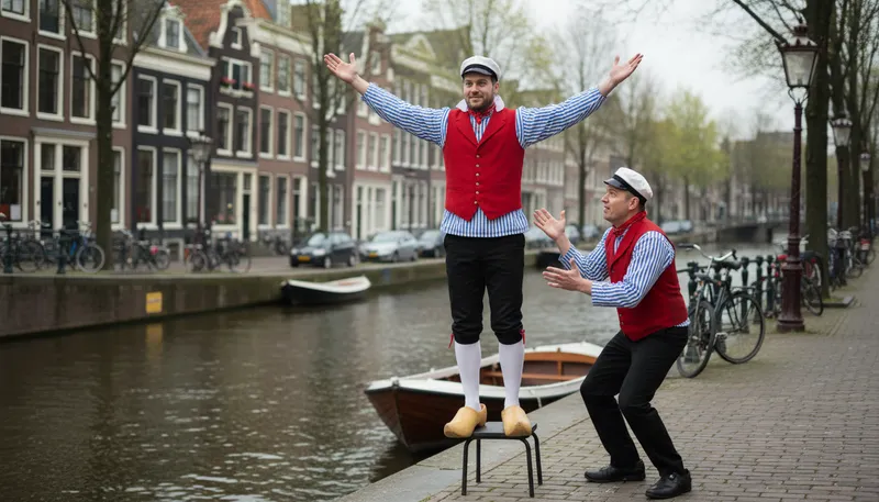 Illustration of i'm a dutchman: I don't believe that; it's unbelievable.
