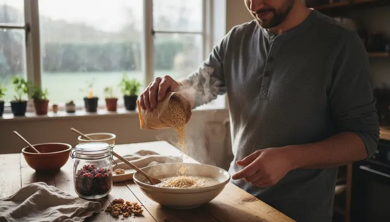 Illustration of bran: Outer layer of grain, used in food.