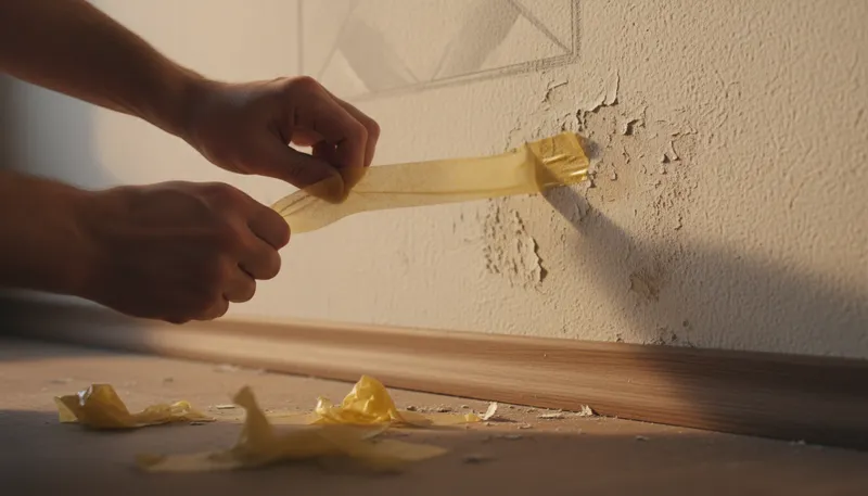 Illustration of sticky: difficult to remove or get rid of