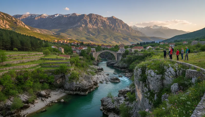 Illustration of herzegovina: A region in Bosnia and Herzegovina.