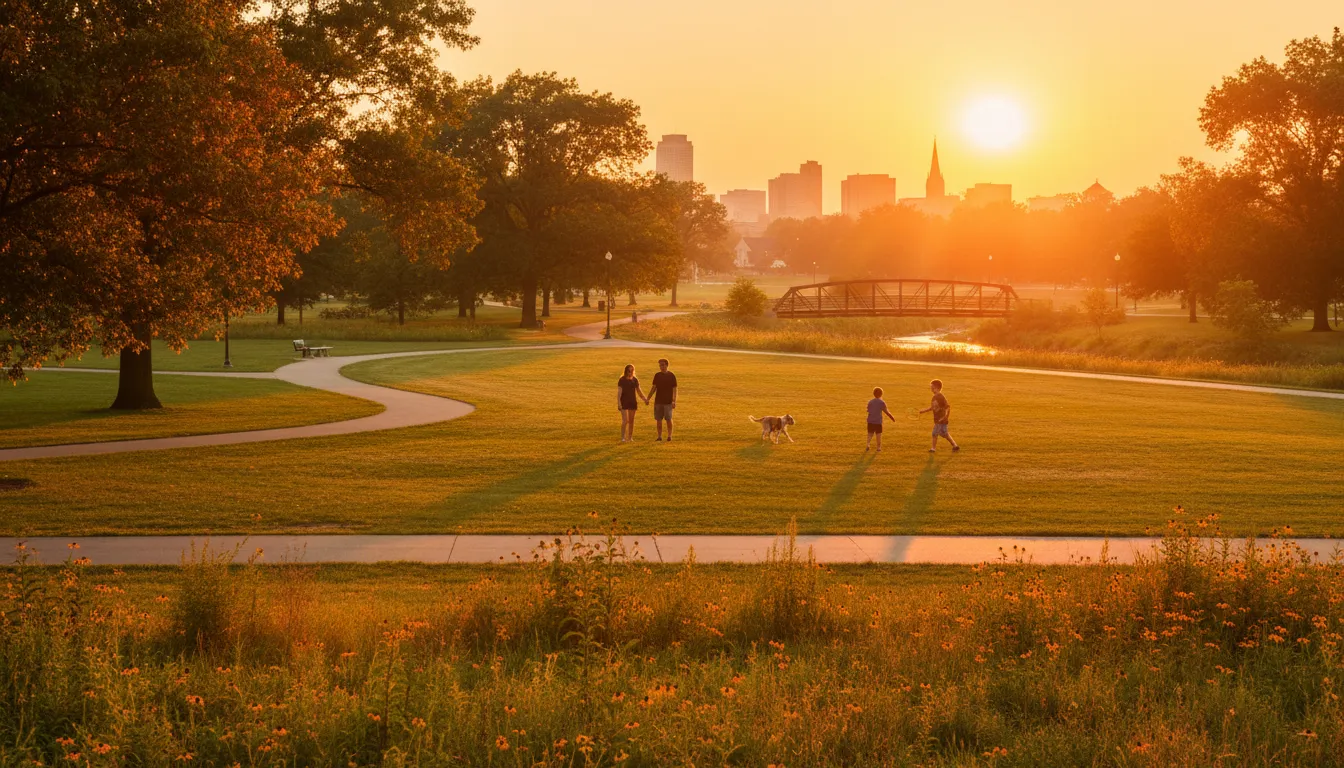 Hình minh họa cho Peoria: A city located in Illinois, USA.