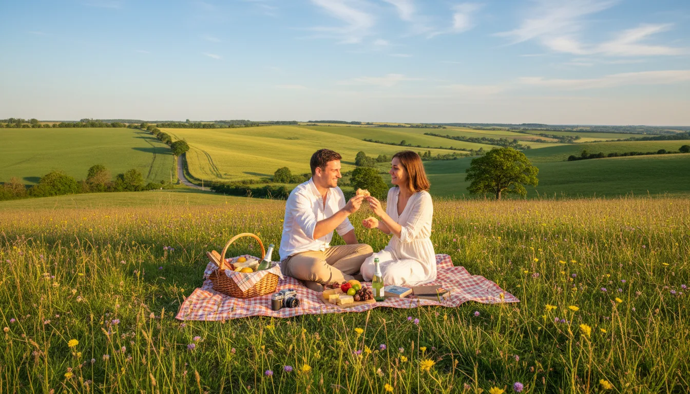Illustrazione di Lincolnshire: A county in England, known for its countryside.