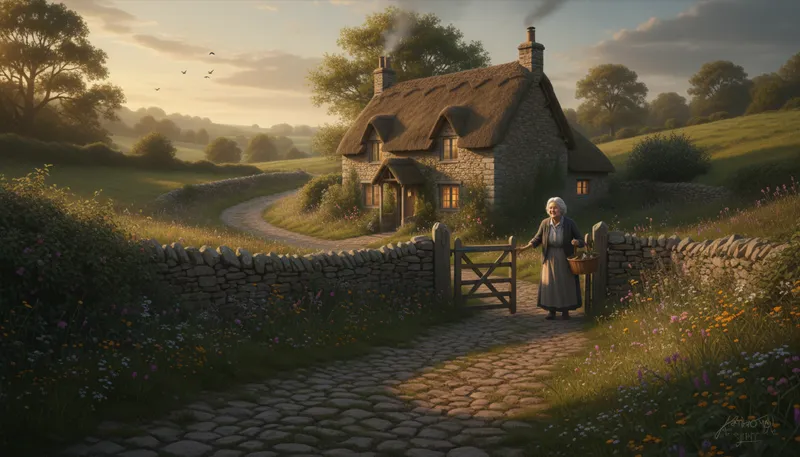 Illustration of quaint: Charming and unusual in an old-fashioned way.