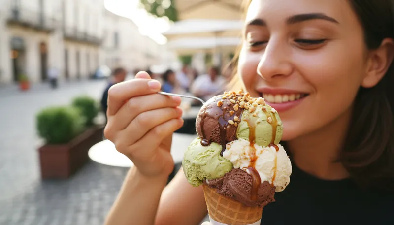 Illustration of pleasure: A feeling of enjoyment or satisfaction.