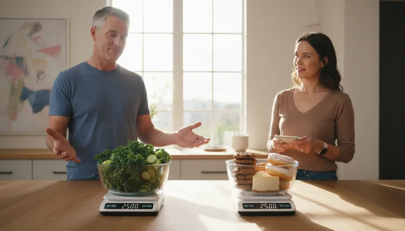 Illustration of a calorie is a calorie is a calorie: all calories are equal in energy
