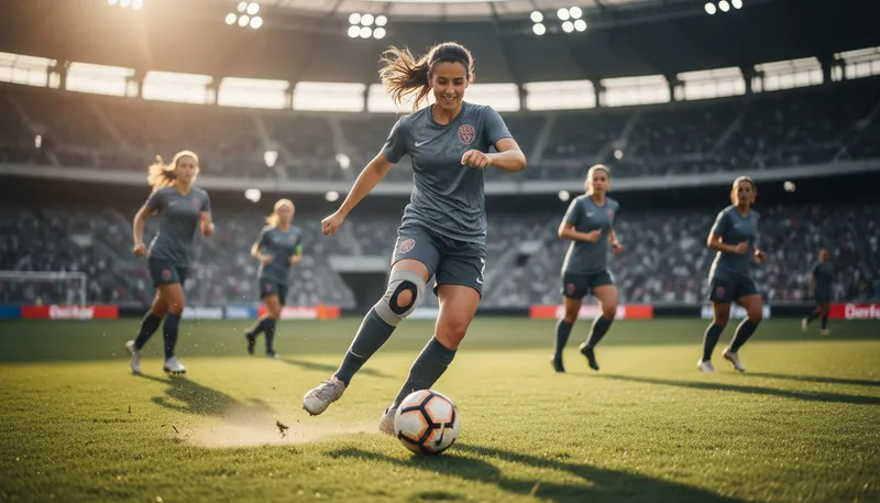 Illustration of back in the game: Returning to an activity or situation.