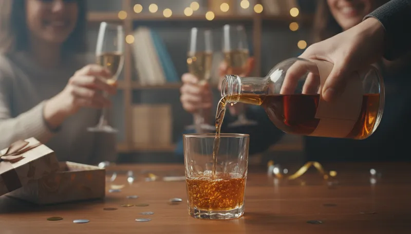 Illustration of hennessey: A brand of premium cognac.