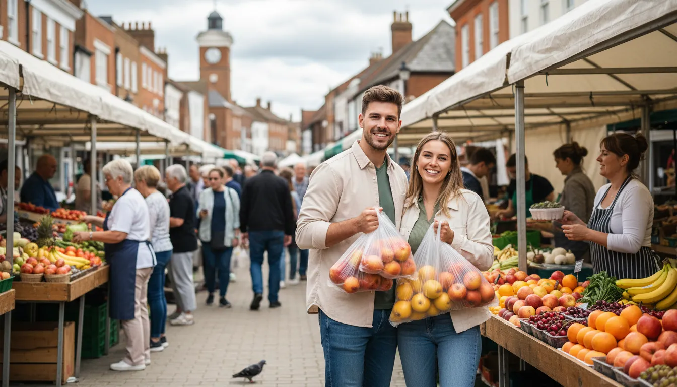 Illustration de Horsham : A town in West Sussex, England.