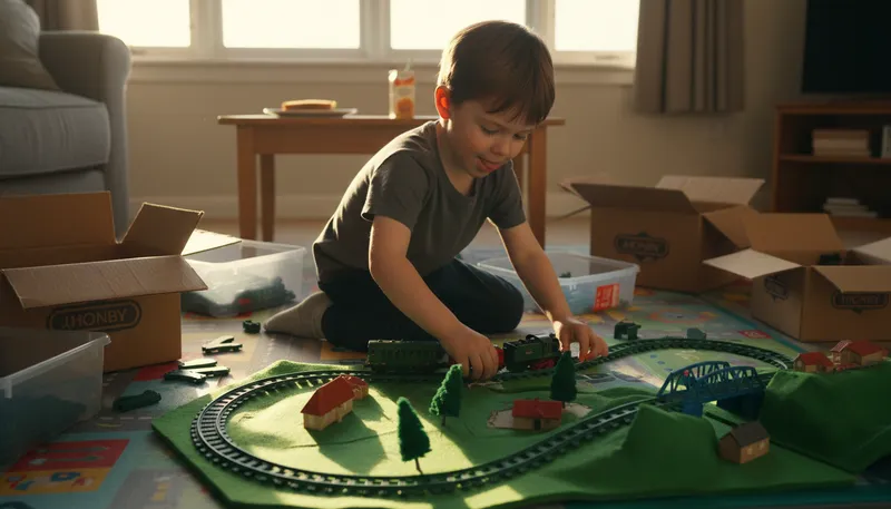 Illustration of hornby: a brand known for model trains