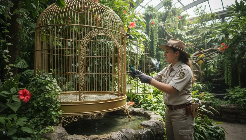 Illustration of cage: to confine or imprison