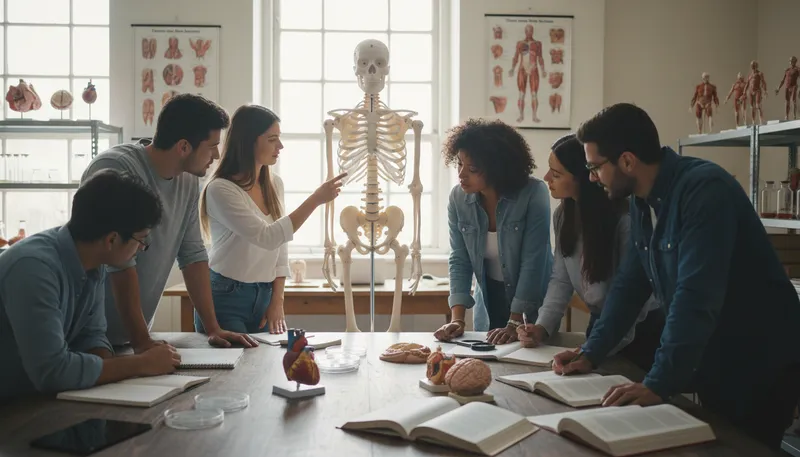 Illustration of anatomy: the structure of living things.